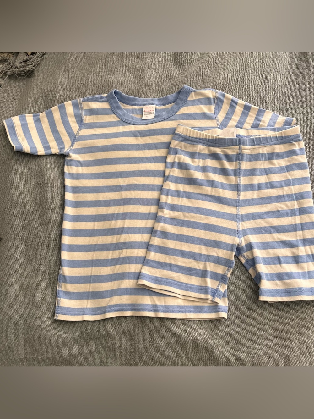 Hanna Andersson boys shortie pajamas size 150 US 12